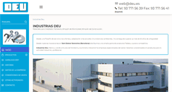 Desktop Screenshot of deu.es